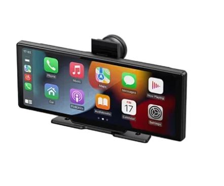 Monitor Universale per Cruscotto Auto da 10,5" con Bluetooth 4K Andowl Q-CA600 Nero