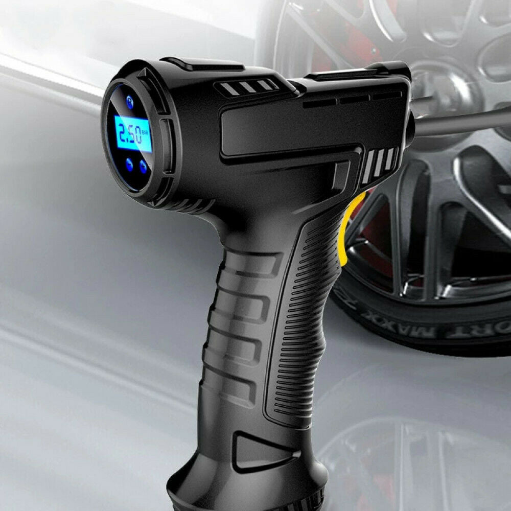 Compressore d'aria per auto senza fili da 120 W Gonfiatore per pneumatici digitale