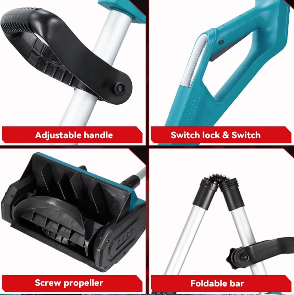 Spazzaneve a batteria Leggera, Compatta e Versatile professionale