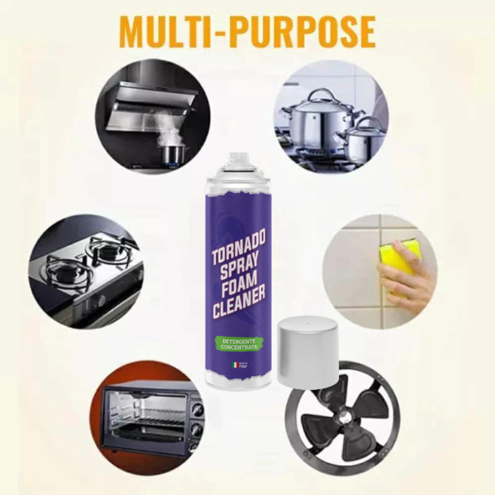 Tornado spray magnifica schiuma magica detergente per la pulizia di tutto