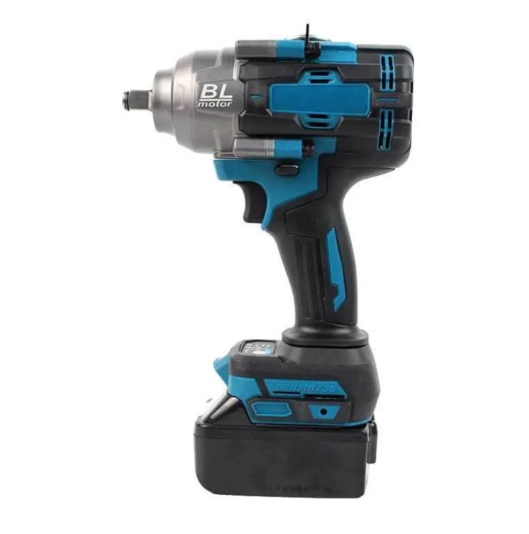 Chiave Elettrica a Batteria 88V ad Alta Coppia – Velocità Variabile, Rotazione Avanti/Indietro – Utensile Elettrico Ricaricabile per Uso Domestico, Officina, Auto e Installazioni