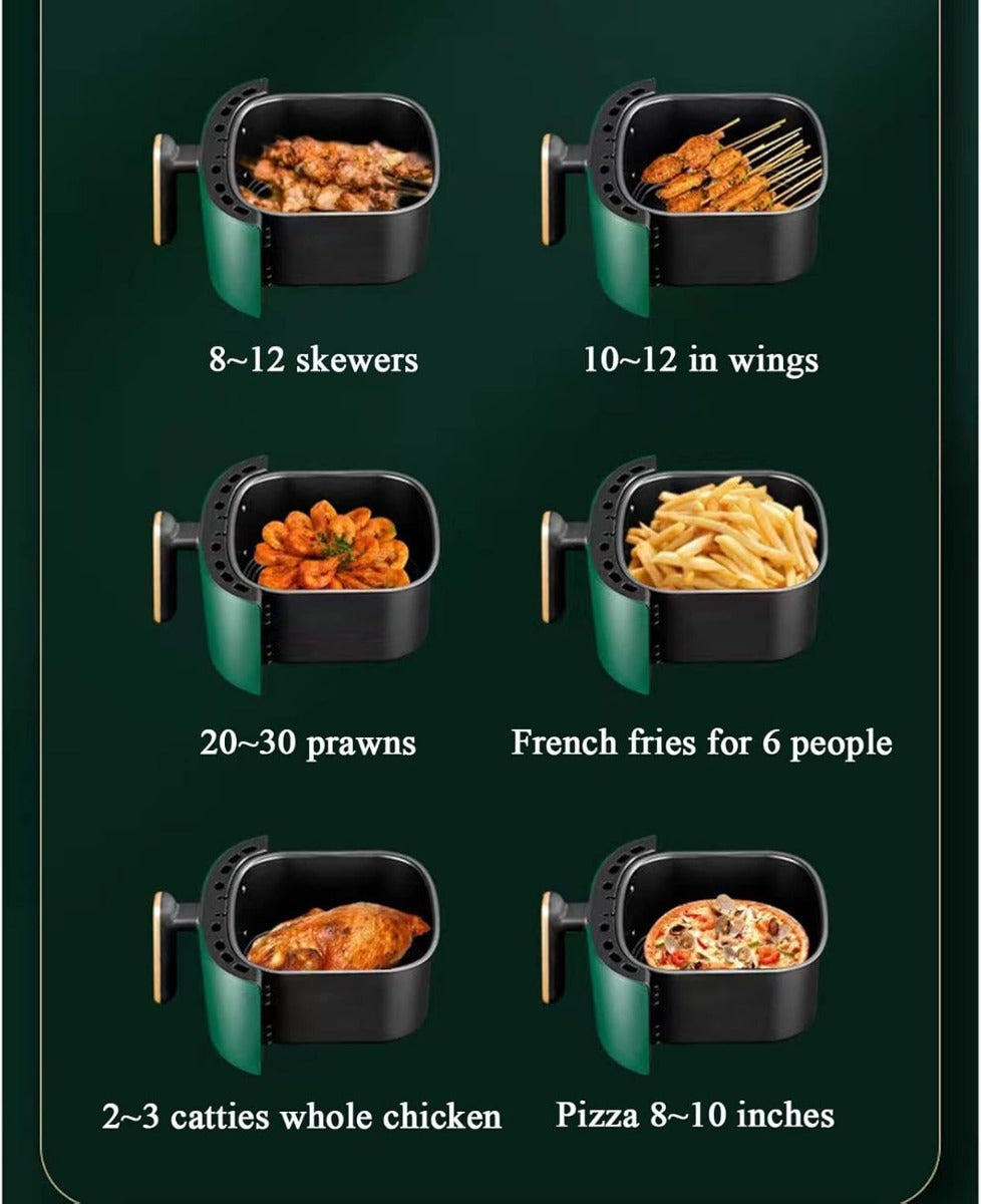 Friggitrice ad Aria Calda 2400W 8 Litri